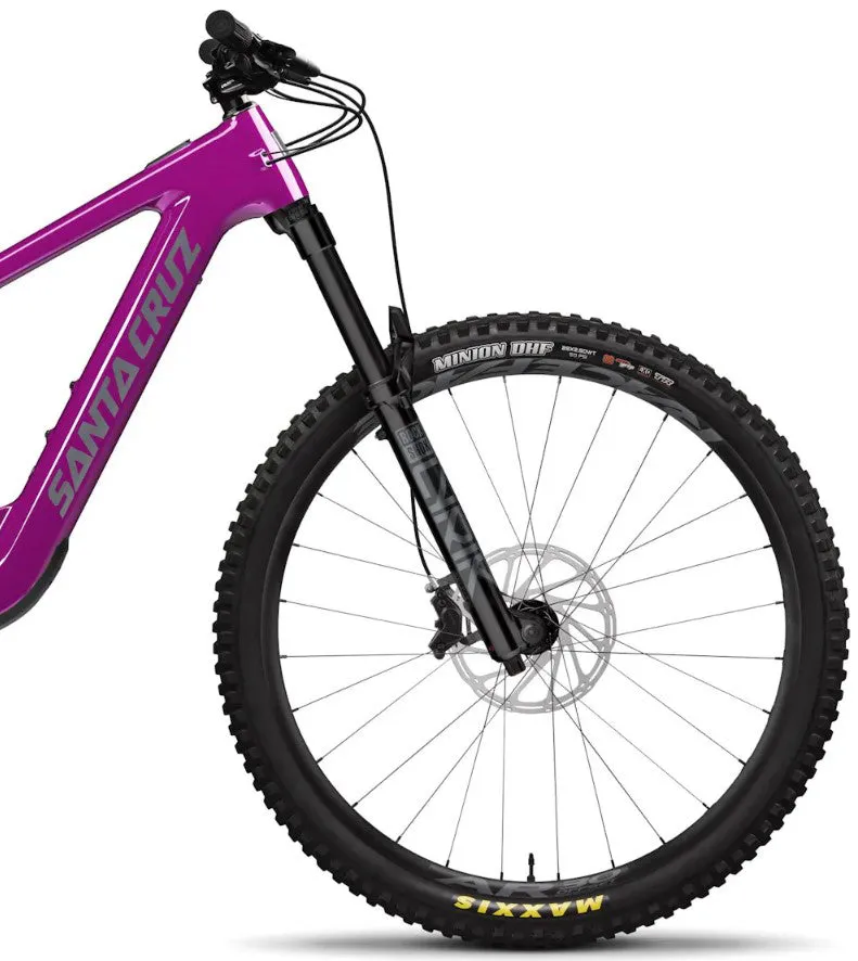 Santa Cruz Heckler SL C S Electric Carbon Mountain Bike 2024 - Magenta