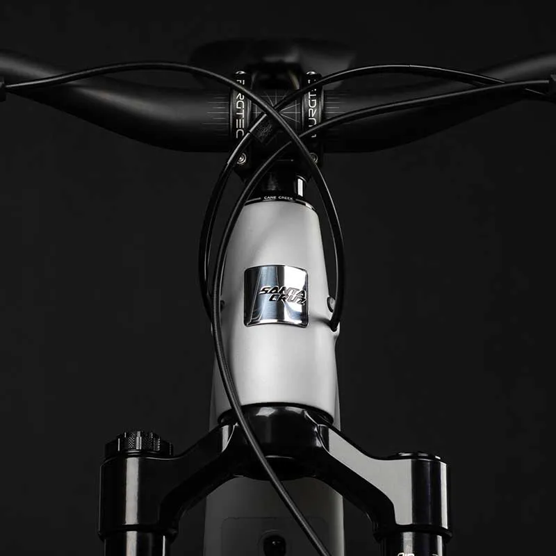 Santa Cruz Heckler SL R Electric Carbon Mountain Bike 2024 - Matte Silver