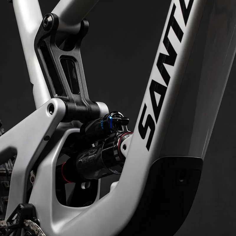 Santa Cruz Heckler SL R Electric Carbon Mountain Bike 2024 - Matte Silver