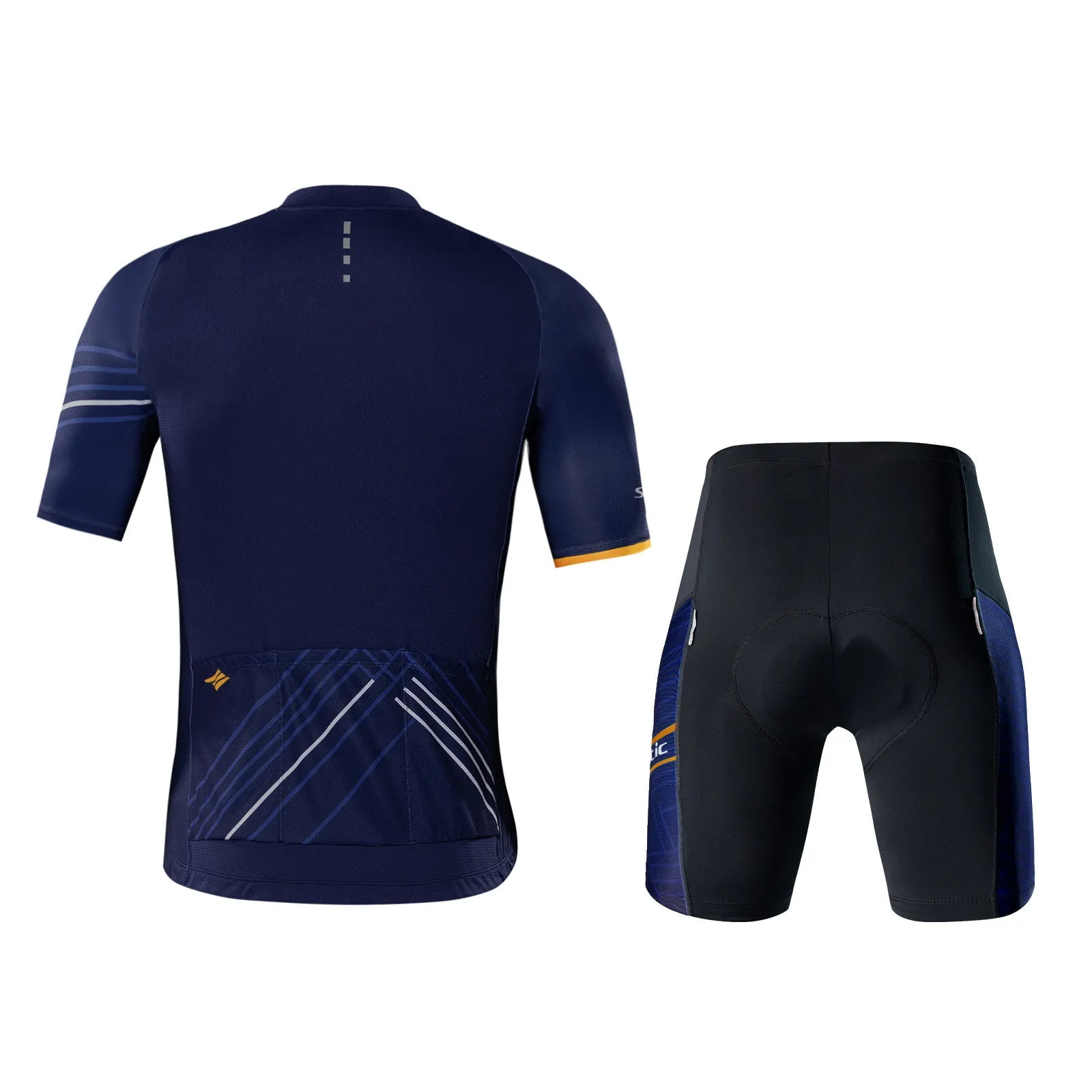 Santic Gelato Navy Jersey & Iger Ⅱ Navy Short Set