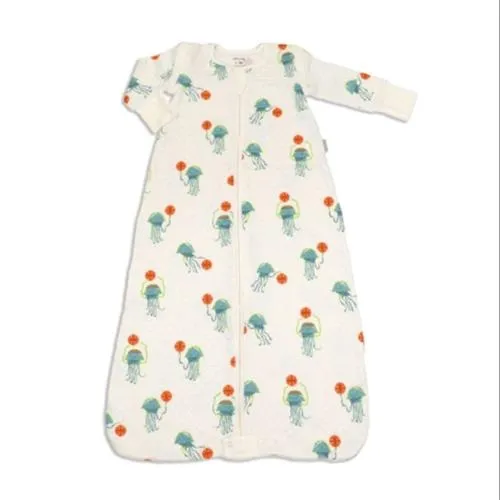 Silkberry Baby Bamboo Classic Sleeping Sack w/Detachable Sleeves (1 TOG) (Pixel Jelly Print)