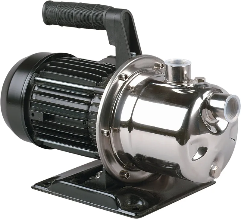Simer 2825SS Utility Pump, 1-Phase, 9.8 A, 115 V, 1 hp, 1 in Outlet, 10 gpm, Stainless Steel :EA: QUANTITY: 1