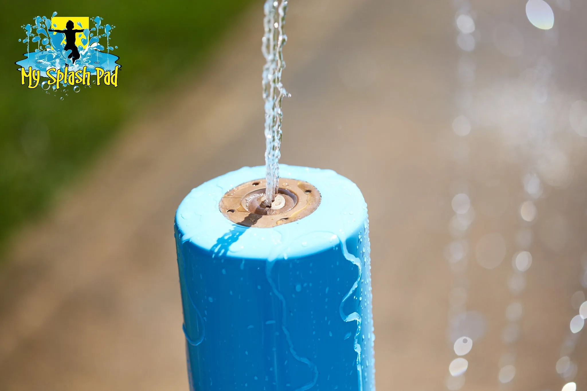 Small Rain Stick Portable Splash Pad Water Play Features