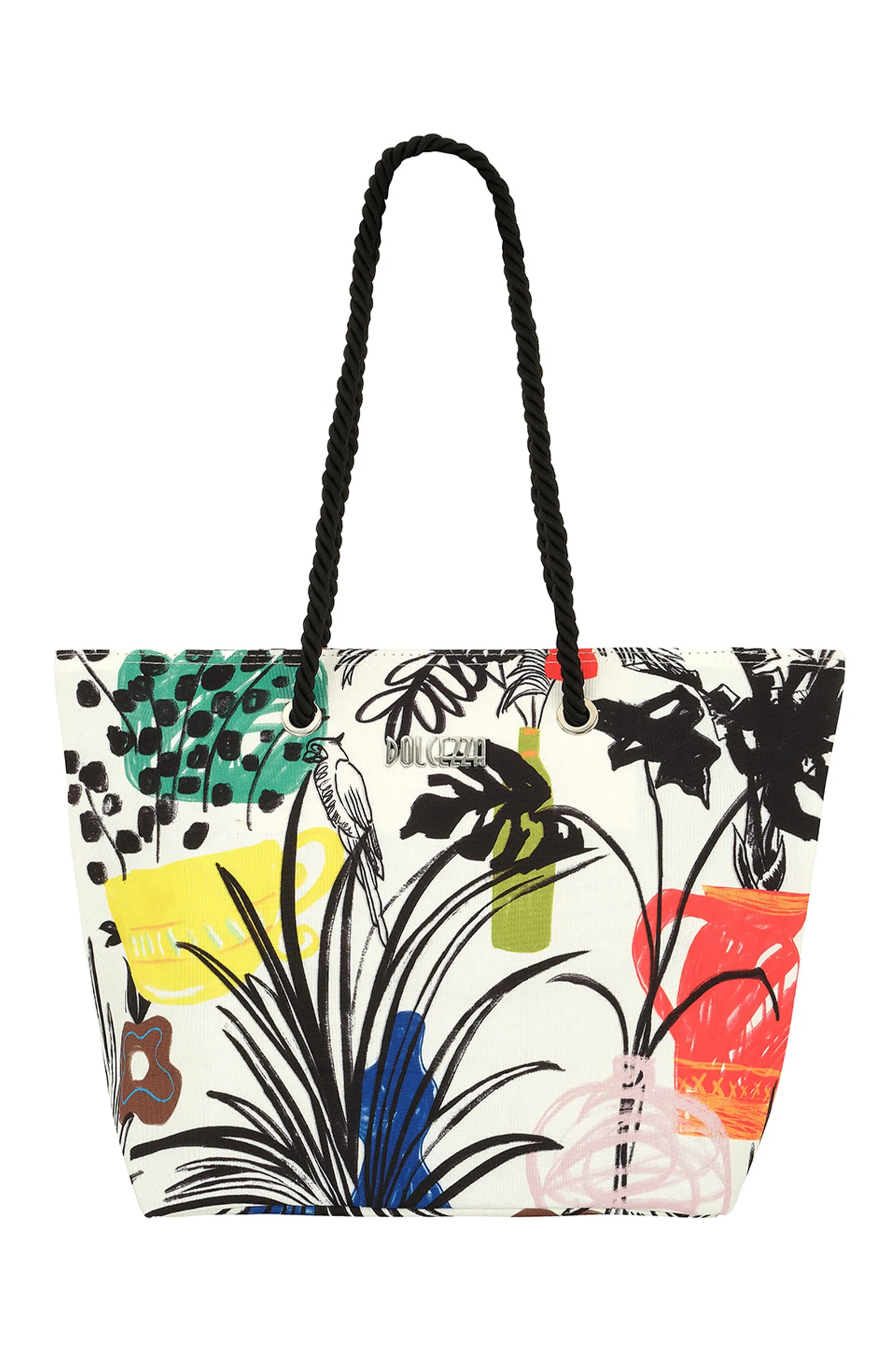 SUMMER BOUQUET BEACH TOTE