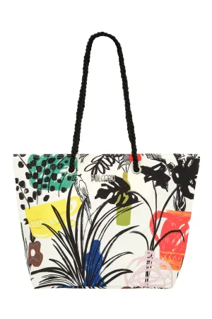 SUMMER BOUQUET BEACH TOTE
