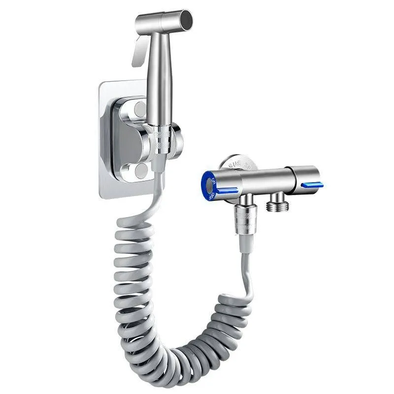 Toilet booster handheld sprinkler stainless steel sprayer bathroom accessories