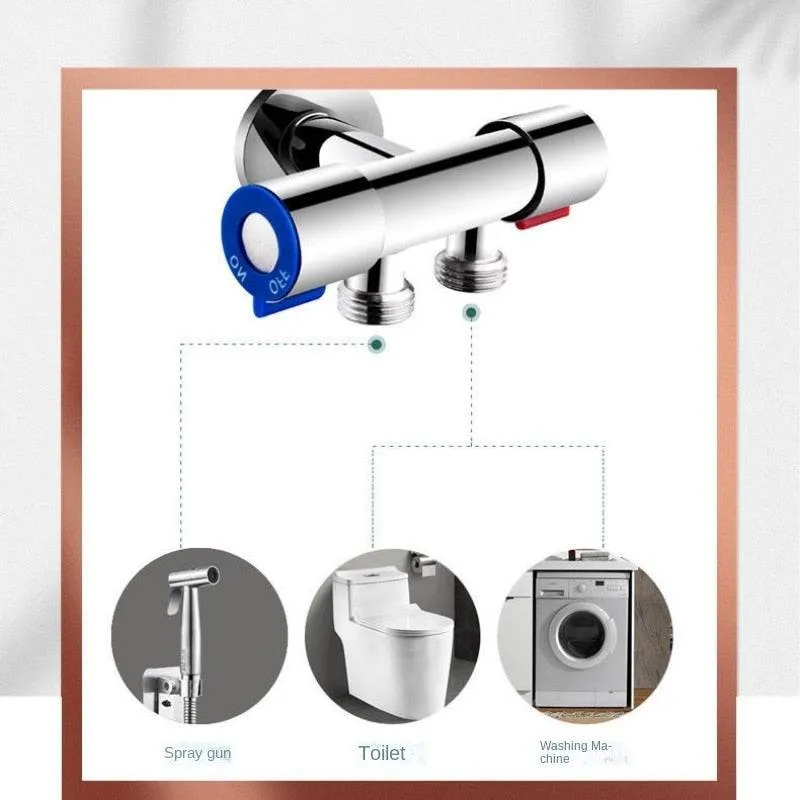 Toilet booster handheld sprinkler stainless steel sprayer bathroom accessories