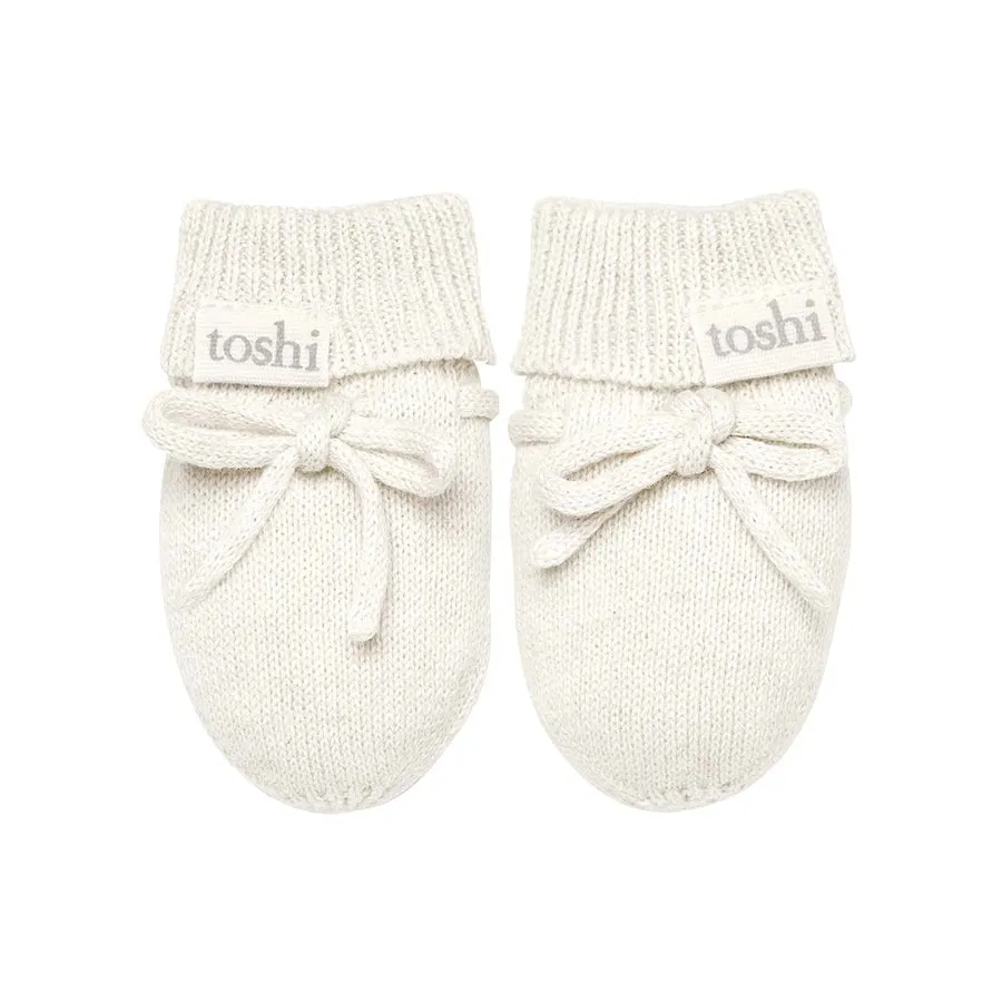 Toshi Organic Mittens - Marley / Cream