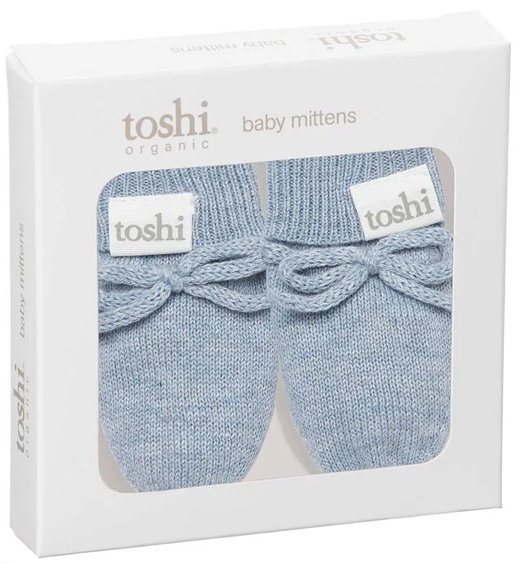 Toshi Organic Mittens - Marley / Tide