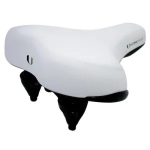Uc Saddle, Cruiser Gel 300 White,300Mmx280Mm Cruiser Gel 300 *Discolored* Ultracycle Saddles