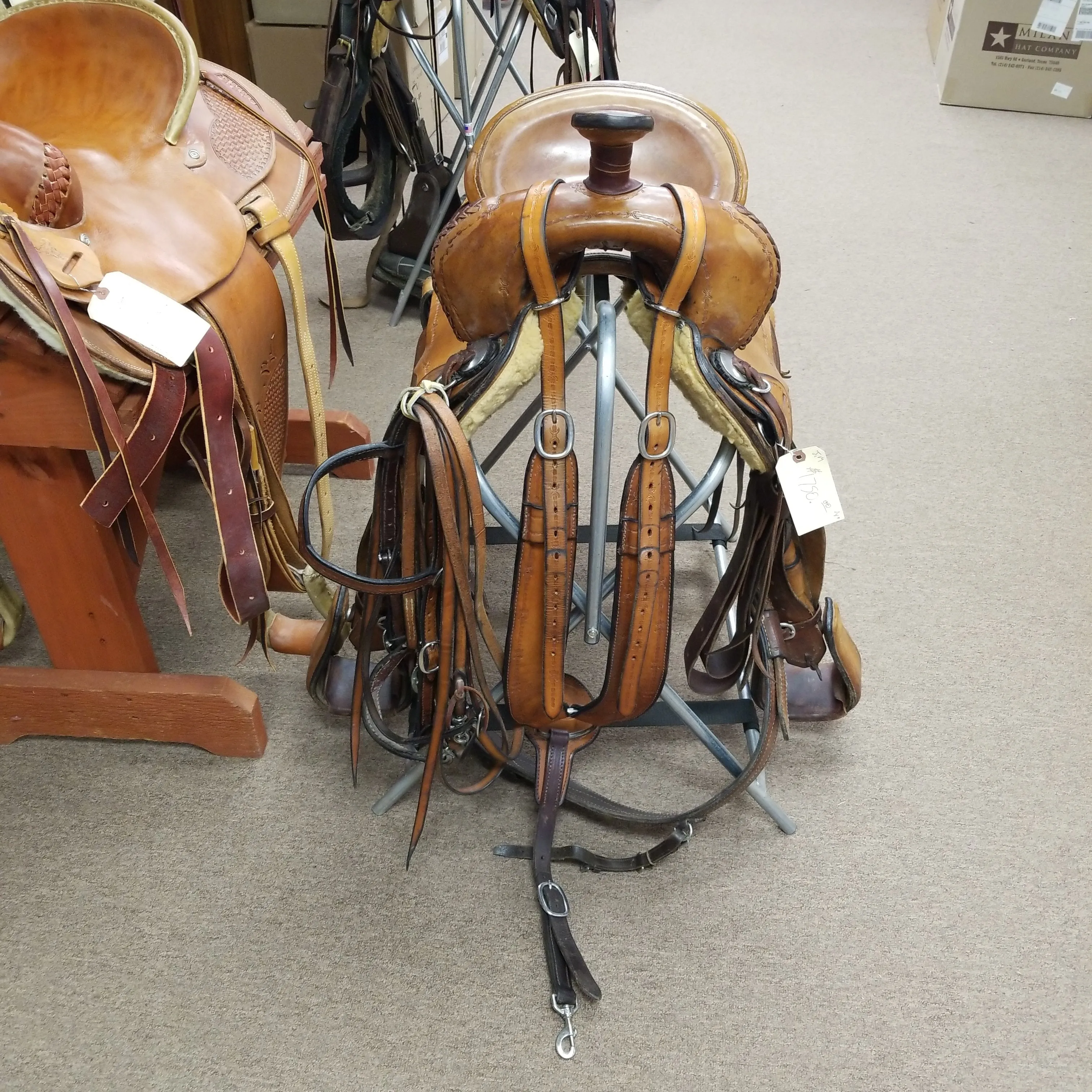 Used Harwell Trail Saddle/J.M2/14"