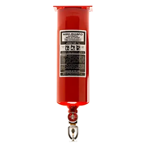 Vertical Mid-Guard Fire Extinguisher