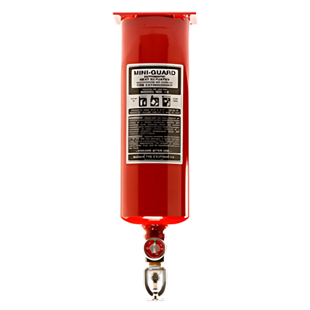 Vertical Mid-Guard Fire Extinguisher