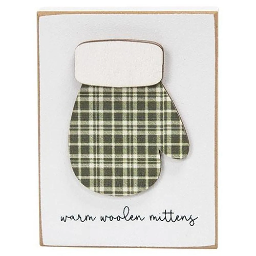 *Warm Woolen Mittens Block